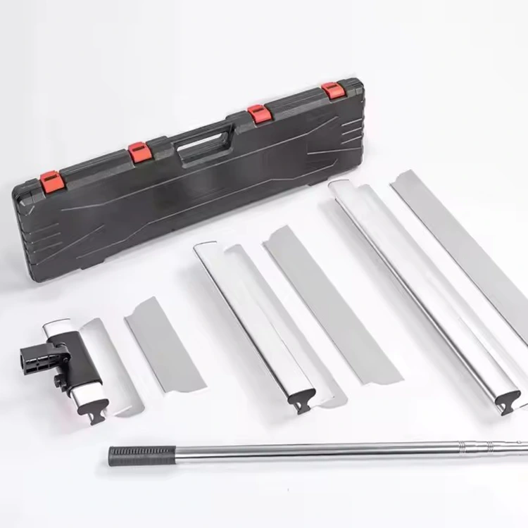 Har ditt glättarverktyg ett flexibelt eller styvt blad för specifika murbrukstyper?